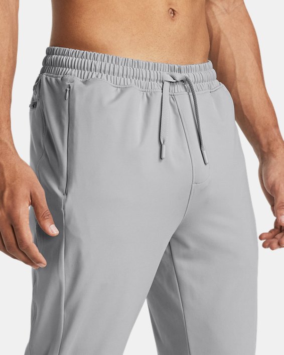 Men's UA Meridian Tapered Pants in Gray image number 3